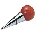 Rosewood Wine Stopper w/Enlarged Wooden Top
